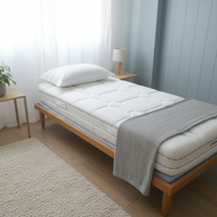 Letto singolo con rete robotizzata