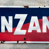 Insegna smaltata cinzano