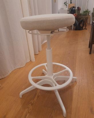 sgabello regolabile ikea Lidkullen