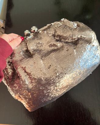 borsa grande in paillettes