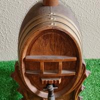 Souvenir Botte Bottino in Legno Porta Liquore