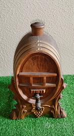 Souvenir Botte Bottino in Legno Porta Liquore