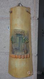 Tegola in terracotta personalizzata in rilievo 