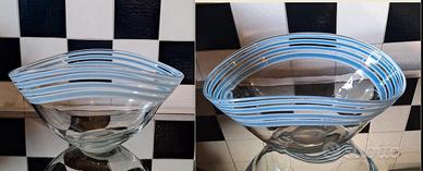GRANDE VASO CENTROTAVOLA VETRO MURANO