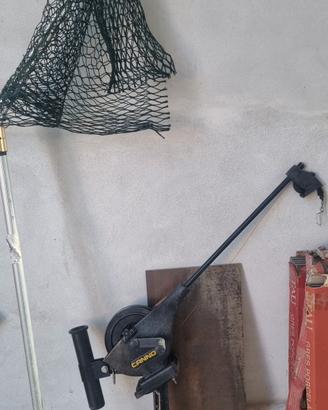 kit completo pesca a traina di fondo