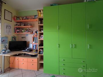 Cameretta completa in legno multistrato