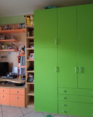 Cameretta completa in legno multistrato