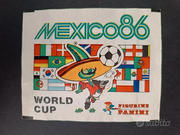 Bustina Figurine Calciatori World Cup Mexico 86