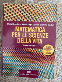 libro "Matematica per la scienza della vita"