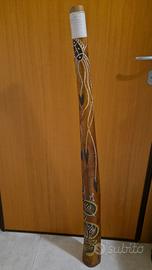 didgeridoo originale in legno 