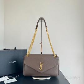 Borsa a catena in pelle di elefante YSL CALYPSO