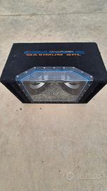 Subwoofer doppio da auto 2400w