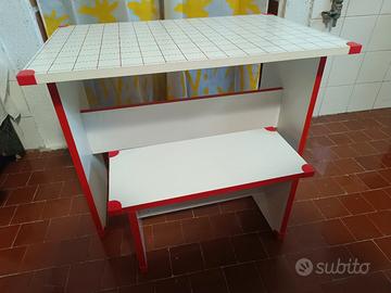 Mini scrivania per bambini