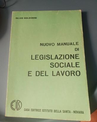 Nuovo manuale di legislazione sociale e del lavoro