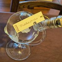 Bottiglia decorativa vintage a mappamondo