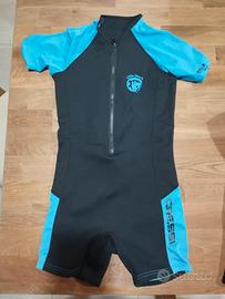 Muta estiva bambino 12 anni + pantaloni neoprene
