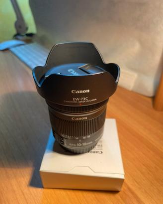 Canon efs 10-18 mm stabilizzato