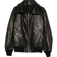 giacca pelle Rick Owens