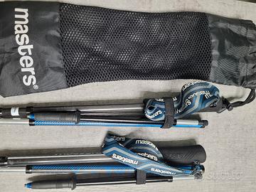 Bastoncini Trail Masters Trecime Fix carbon