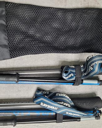 Bastoncini Trail Masters Trecime Fix carbon