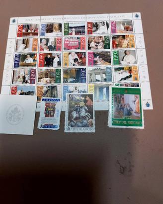 (nu19/20vat) FRANCOBOLLI VATICANO 2003/4