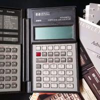 HP28S calcolatore scientifico custodia manuali