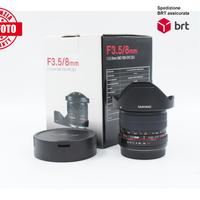 Samyang 8 F3.5 UMC Fish-eye CS II (Canon)