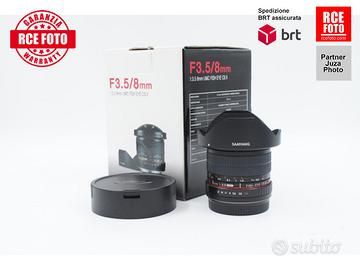 Samyang 8 F3.5 UMC Fish-eye CS II (Canon)