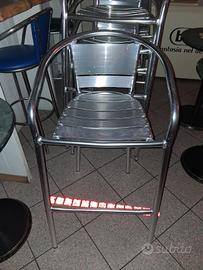 sgabelli Heineken in alluminio 