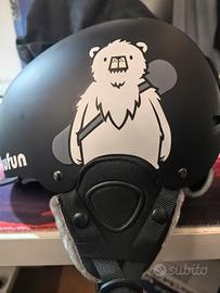 Casco da sciare adulti e ragazzi 50-54cm