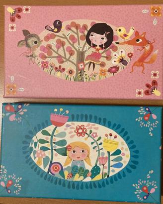 Djeco - 2 confezioni - Gioielli fiori di bosco