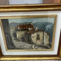 dipinto olio su tela