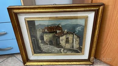 dipinto olio su tela