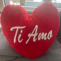 Cuscino cuore ti amo
