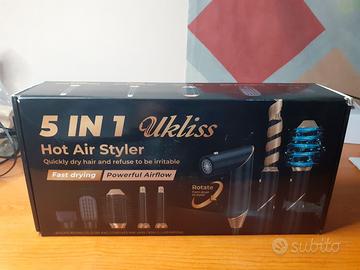 UKLISS Spazzola Asciugacapelli 5 in 1