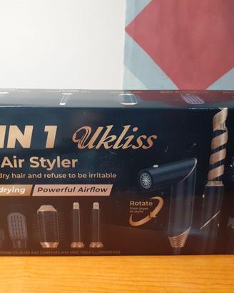 UKLISS Spazzola Asciugacapelli 5 in 1