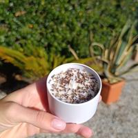 Candela alla lavanda 