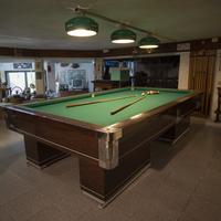 Biliardo Artusi con buche, riscaldato