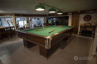 Biliardo Artusi con buche, riscaldato