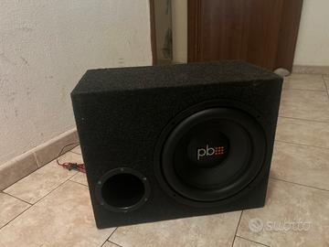 Subwoofer e amplificatore auto