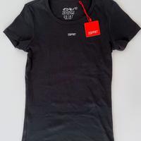 T-shirt nera Esprit
