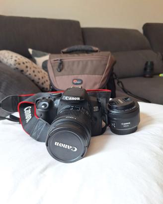Kit Canon EOS 650D + Obiettivo 18-55mm + 50mm f/