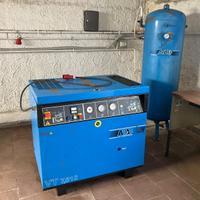 Compressore a vite Abac VT 7,510 completo