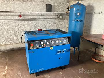 Compressore a vite Abac VT 7,510 completo