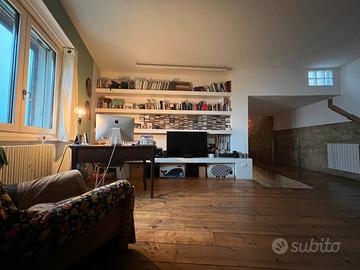 Casa con giardino in pieno centro