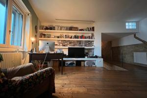 Casa con giardino in pieno centro