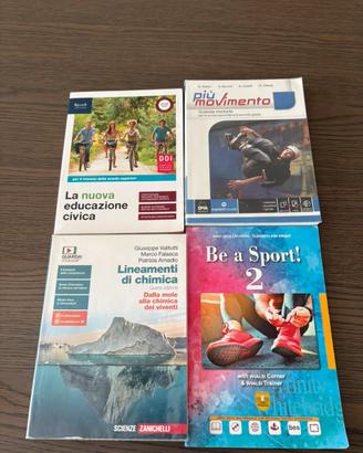 Bundle 4 Libri scolastici intosni