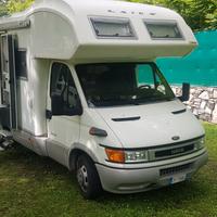 Camper mansardato laika ecovip 9.1 garage