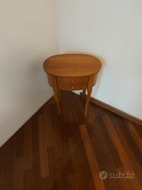 comodino legno ciliegio 