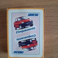 Carte da gioco Disney / FIAT Cinquecento –